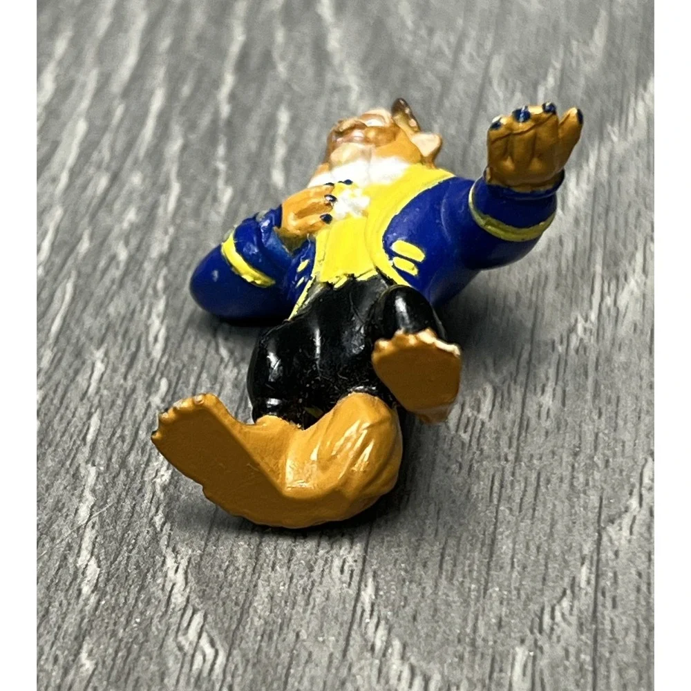 Disney Beauty & The Beast Beast Miniature Figurine Blue Jacket Contemporary